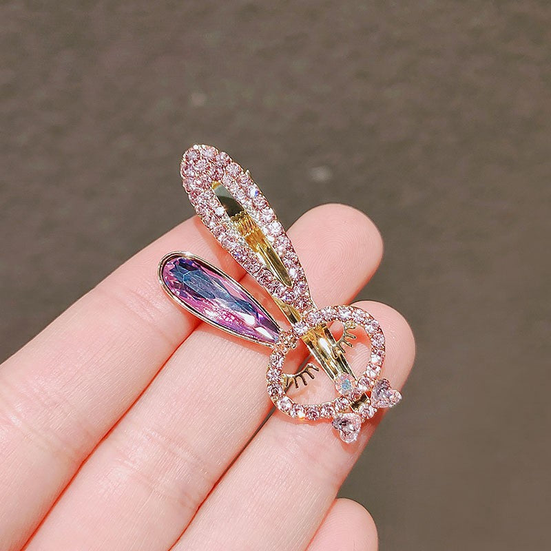 うさぎモチーフ ヘアピン 可愛い おしゃれ レディース ヘアアクセサリー