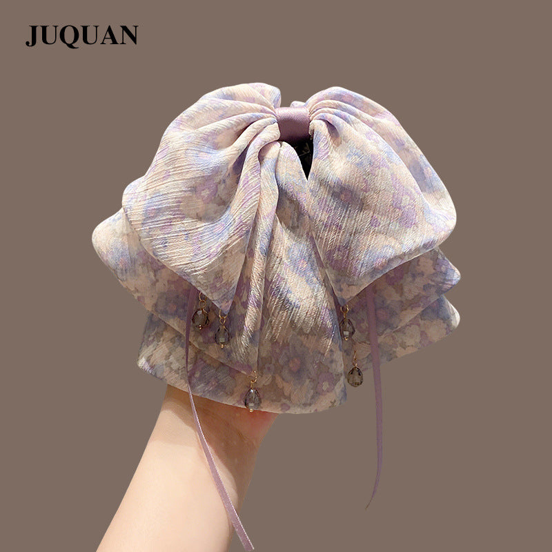 ミニ バンスクリップ ポニーテール用 小さめ 上品 新作 レディース ヘアアクセサリー