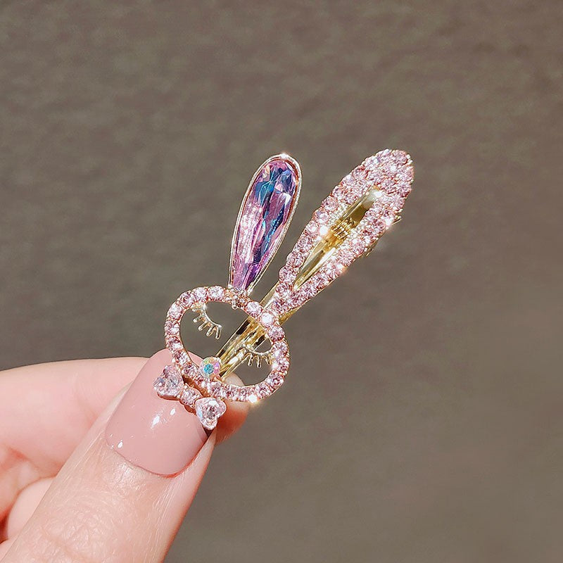 うさぎモチーフ ヘアピン 可愛い おしゃれ レディース ヘアアクセサリー
