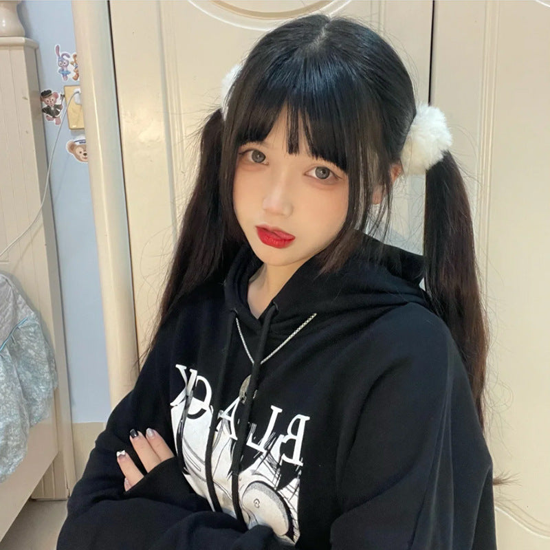ふわふわ シュシュ ヘアゴム 可愛い ガーリー レディース ヘアアクセサリー