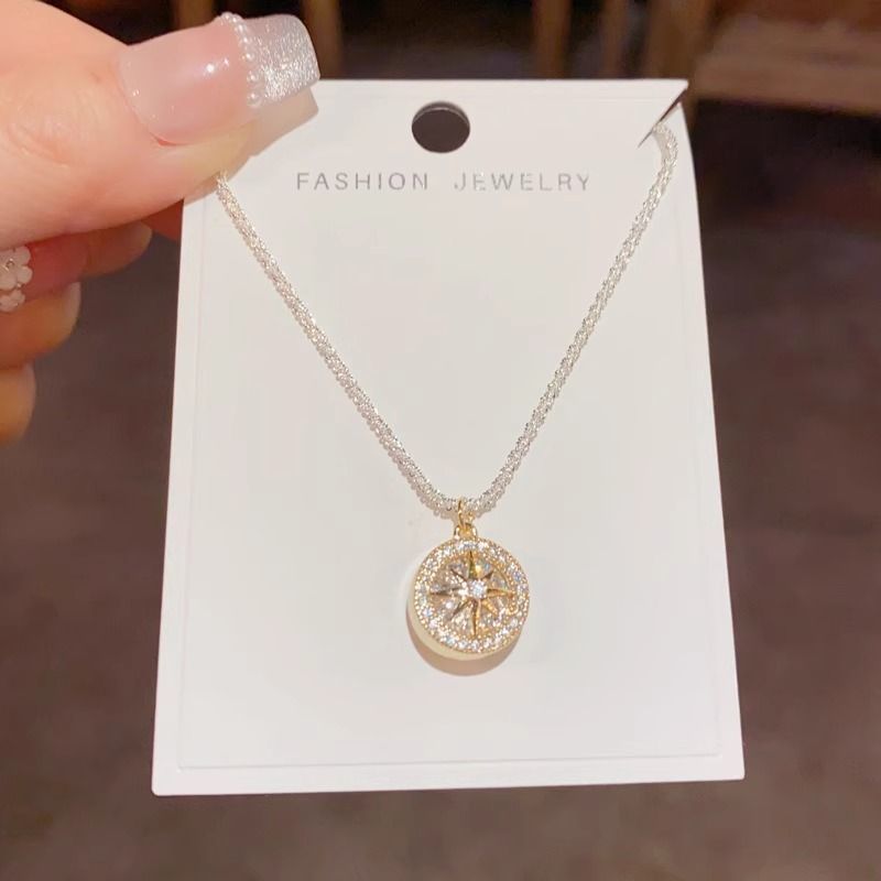 八芒星ネックレス レディース 星空モチーフ 上品 シルバー